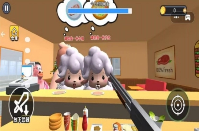 大厨美食店游戏