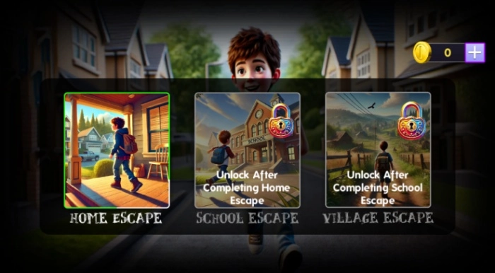 逃出父母之家逃亡游戏