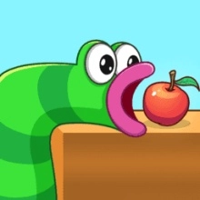 贪食苹果的蛇游戏