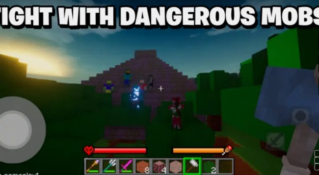 工艺世界建造与生存游戏