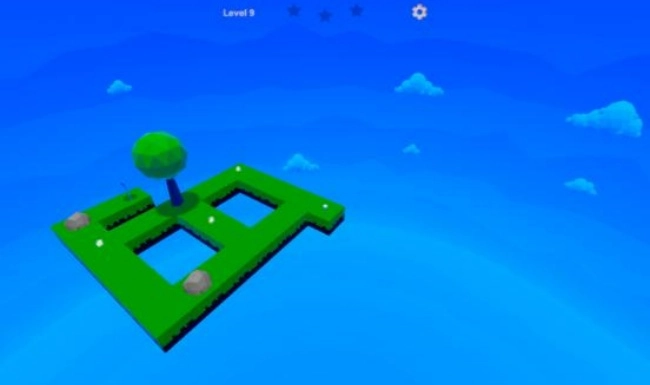 浮动地面高尔夫游戏