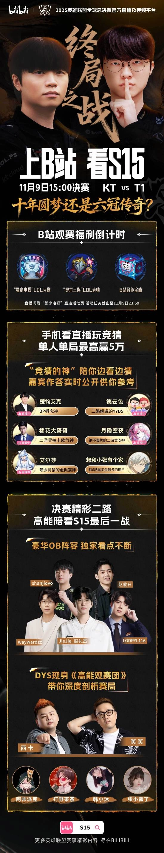 《英雄联盟》S15决赛马上就要拉开帷幕啦！你觉得哪支队伍能更胜一筹呢？