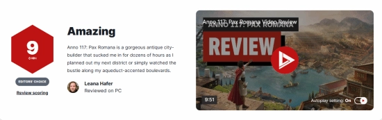 IGN给出9分好评！育碧新作《纪元117：罗马和平》玩到爆肝都不觉得累，乐趣简直停不下来