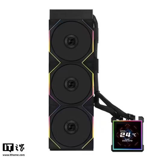 联力隐流2代一体式水冷新品上市：内置方形LCD屏幕，到手价899元起