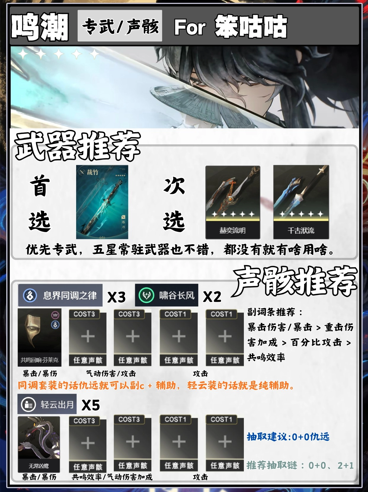 鸣潮2.7版本仇远的培养攻略是什么