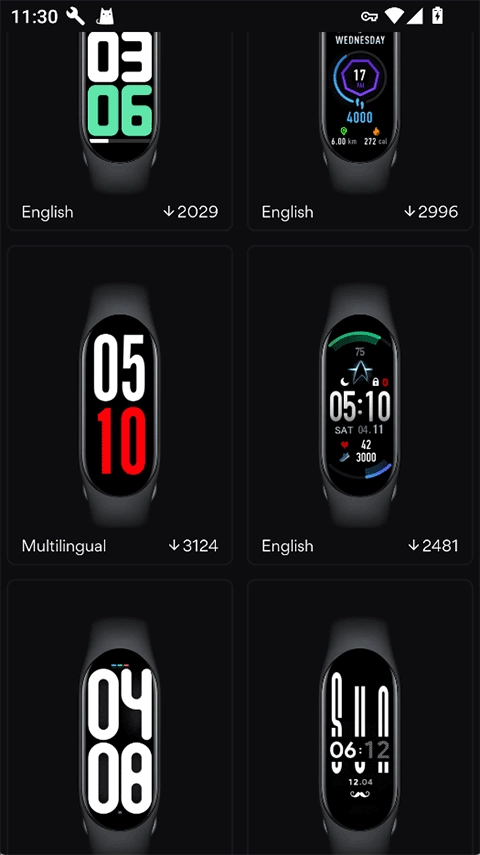 小米手环5表盘自定义工具图4