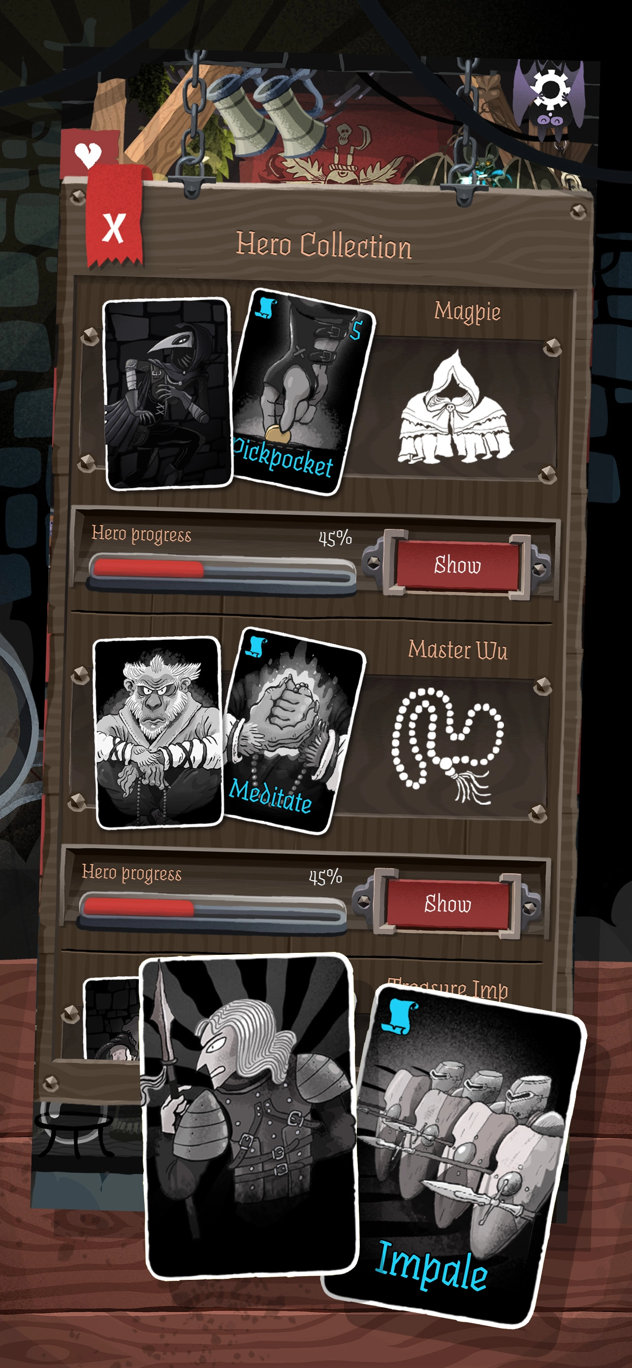 卡牌爬行者2截圖3