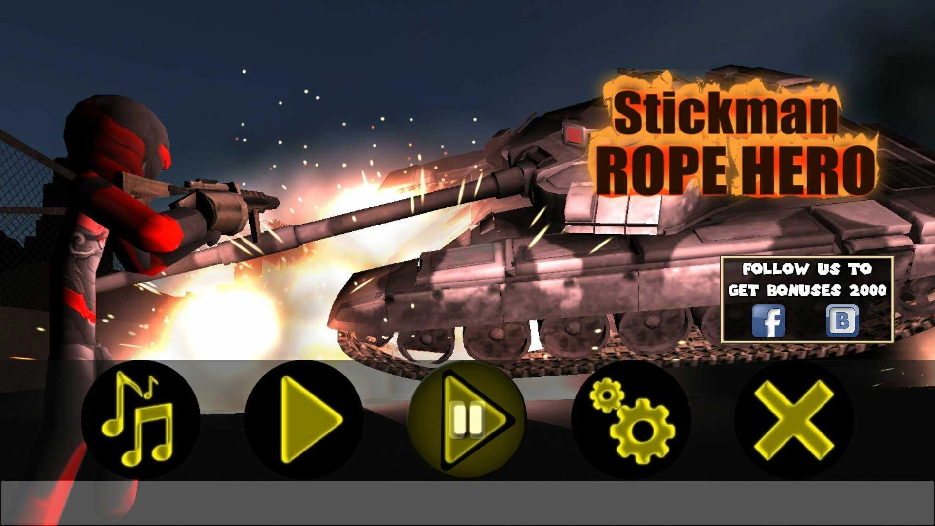 火柴人绳索英雄1旧版图1