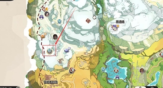 洛克王国世界里冬羽雀的位置冬羽雀在哪里可以捕捉