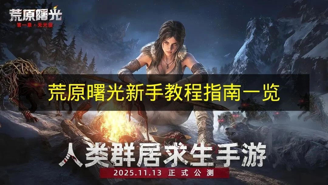 《荒原曙光》新手入门教程全攻略