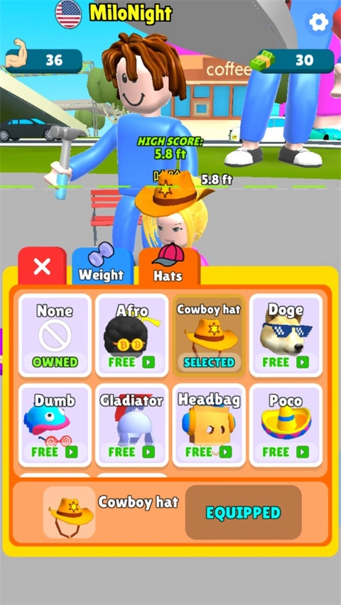 肌肉甜心MOD菜单