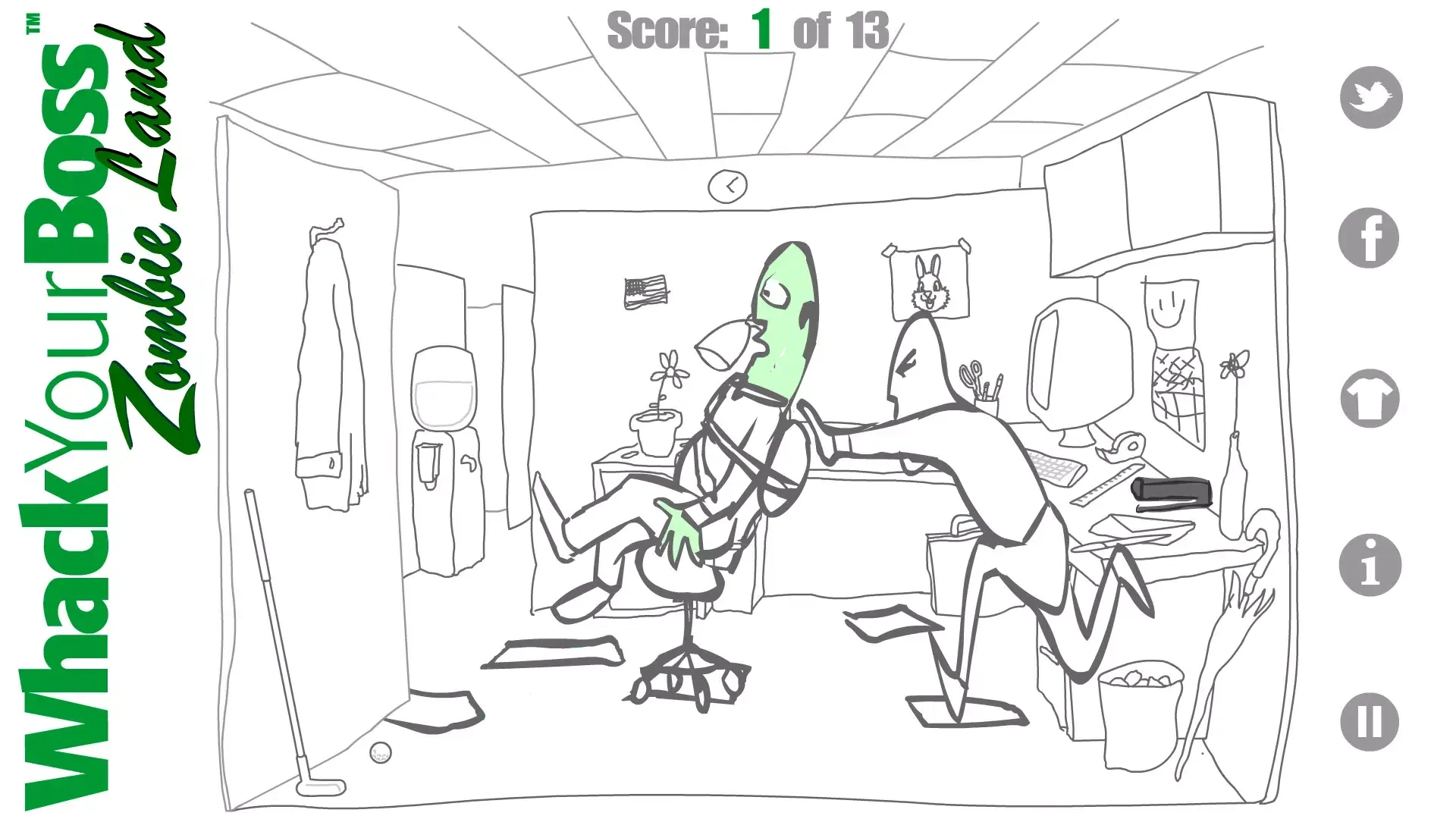 痛扁僵尸老板-图3