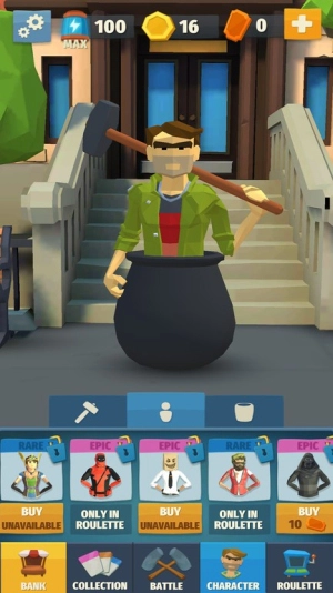 和箱子男一起攻克难关截图1