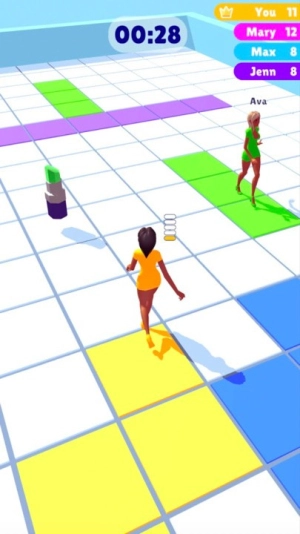 涂色小姐姐大作战