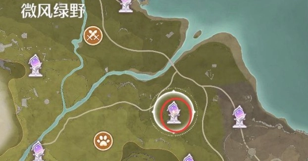 无限暖暖纪念章打卡指南：河畔山地盖章位置全收录