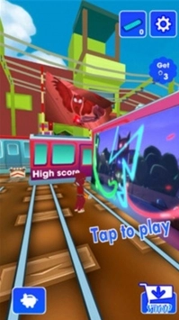 铁轨跑酷截图2