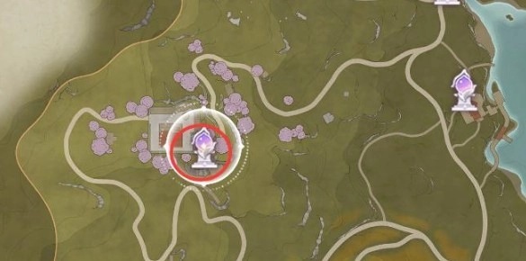 无限暖暖纪念之章盖章处：花树高地具体位置在哪