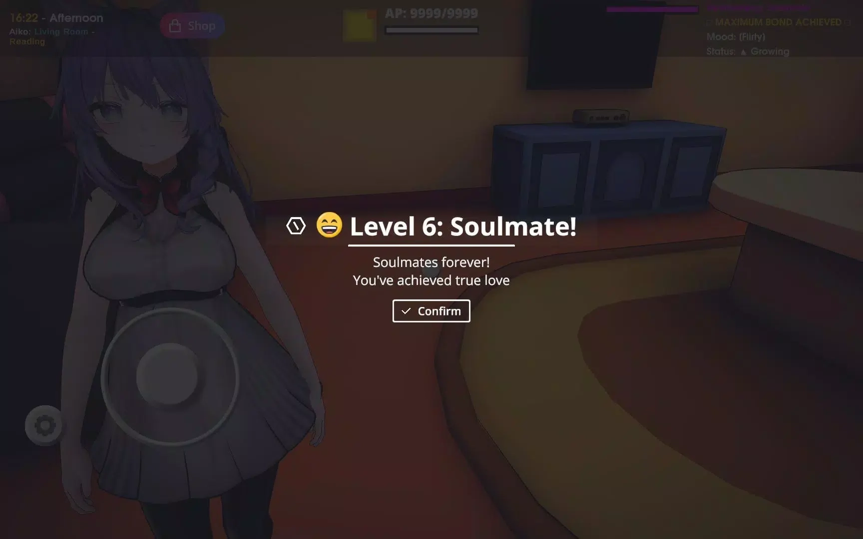 AI女友生活模拟器