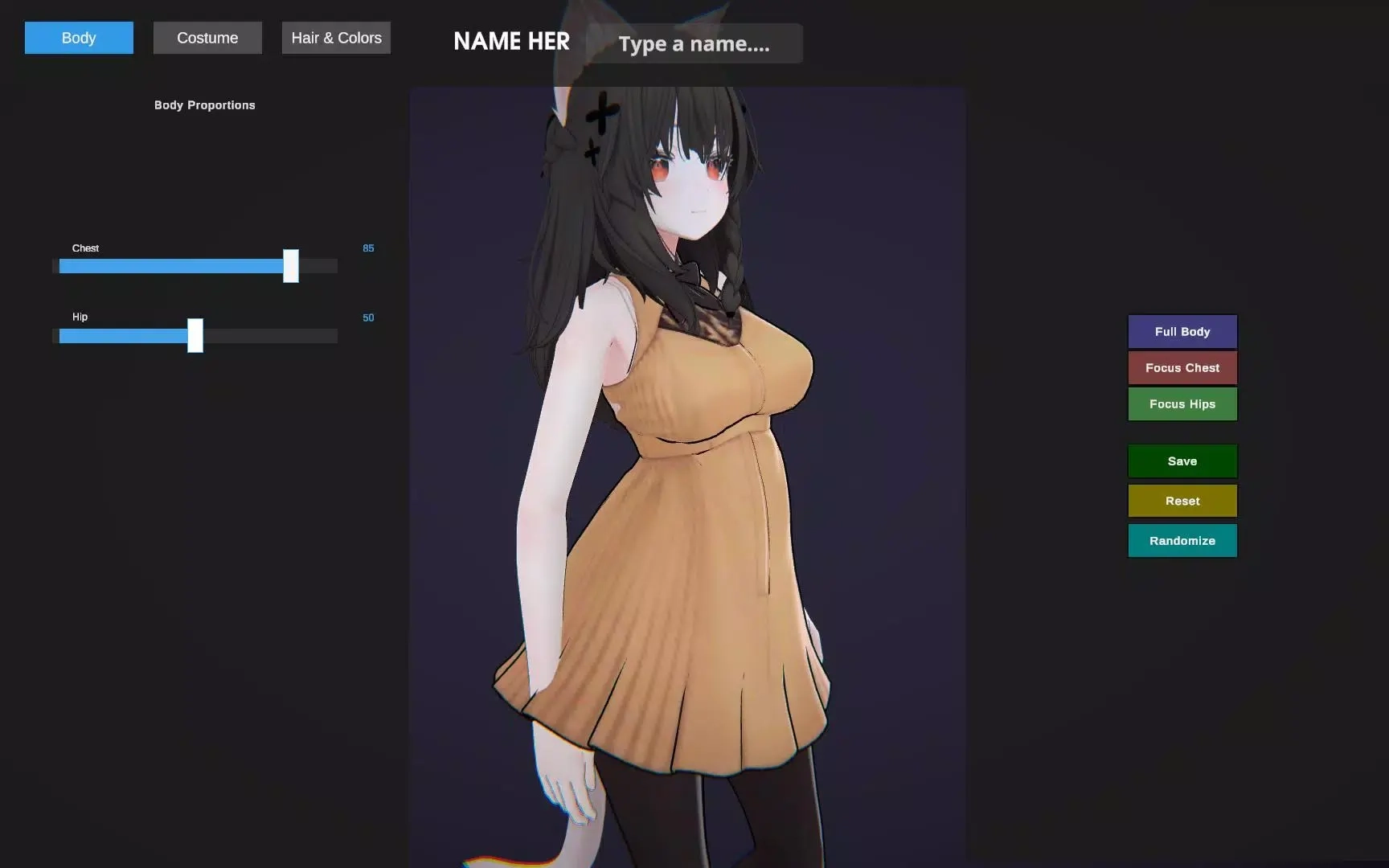 AI女友生活模拟器