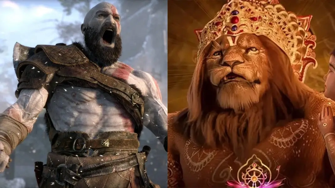 印度动画大片是不是彻底照搬了《战神》？连战斗场景都做到了1:1复刻！