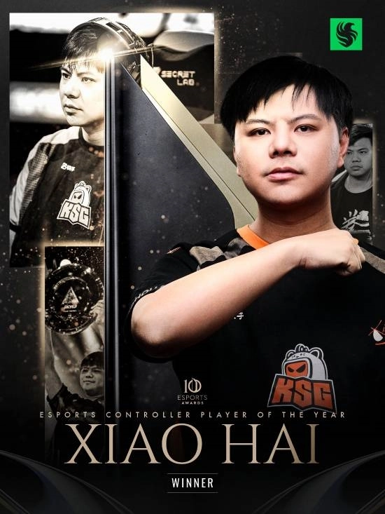 曾卓君这位小将斩获EsportsAwards年度主机游戏最佳选手殊荣，今年各类冠军拿到手软！