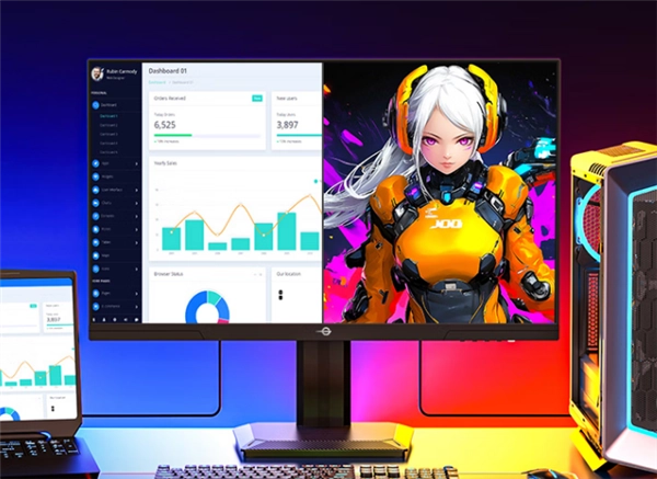 泰坦军团发布了一款全新的27英寸显示器，配备2K分辨率和235Hz刷新率，定价899元