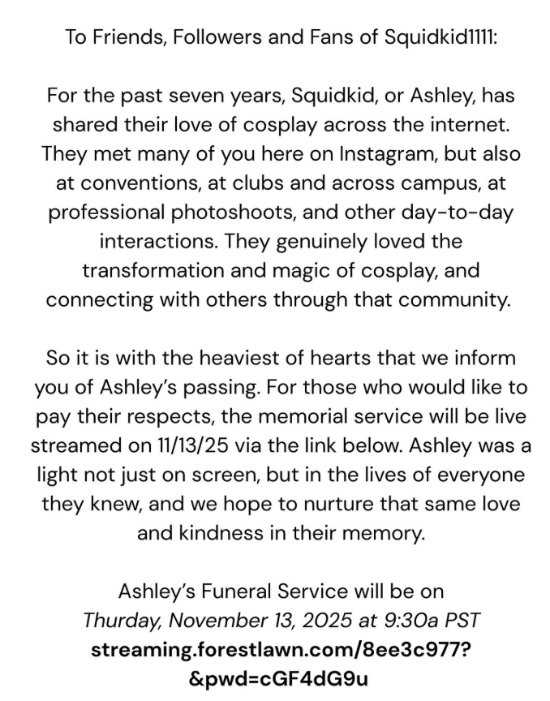 19岁黑人女Coser不幸离世，疑似因肤色问题遭受网络暴力后选择自杀