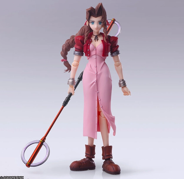 《最终幻想7》爱丽丝全新可动手办精致还原经典神韵