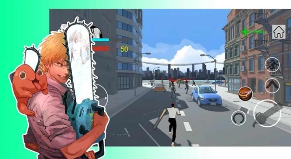 电锯人大战僵尸手机版图4