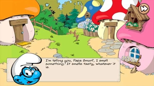 蓝精灵村庄游戏完整版图2