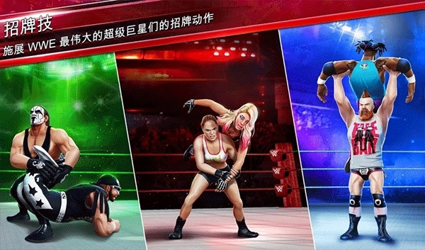 美国职业摔跤手机版图2