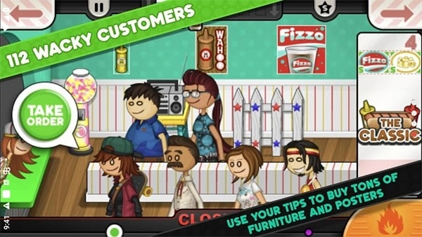 老爹的热狗店汉化版图1