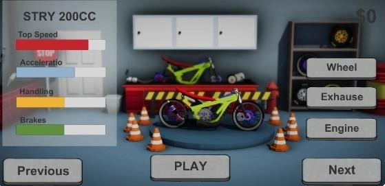 改装摩托车极速赛手机版图1