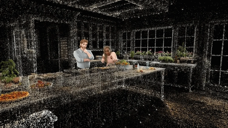 Meta发力虚实融合领域的Hyperscape项目：Quest3与Quest3S设备可实现多人进入数字房间，每场互动最多容纳8人参与