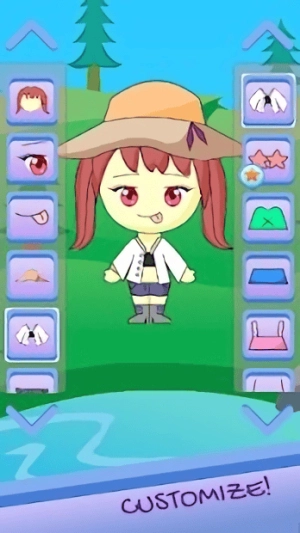 公主艾丽夏季换装-图1