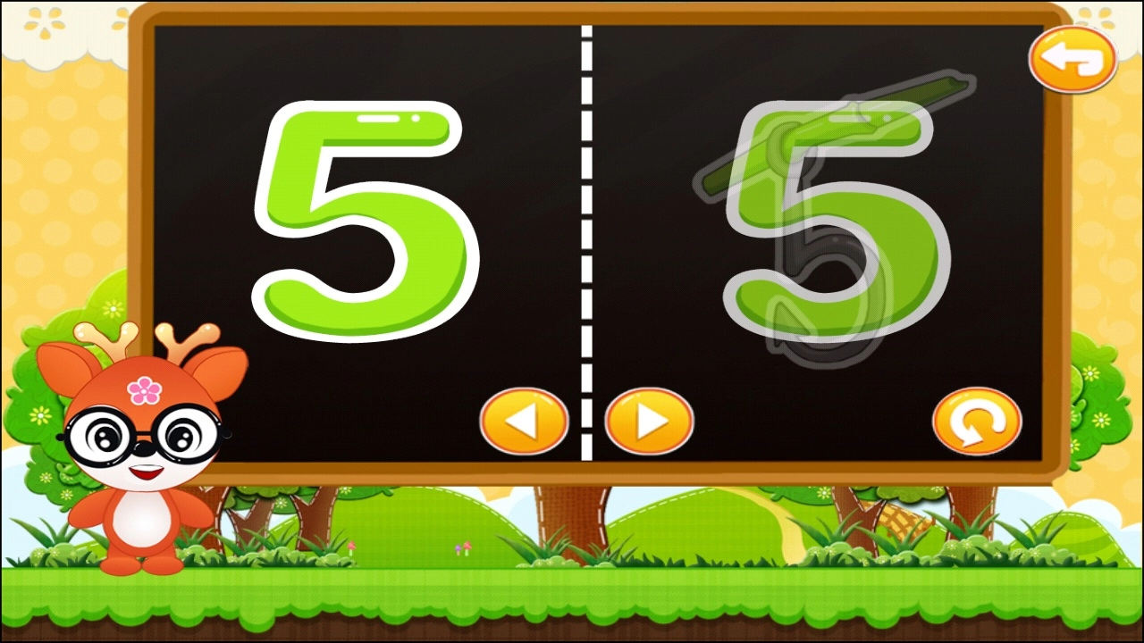 儿童宝宝学数字游戏