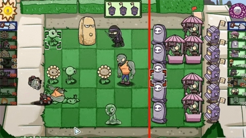 宅宅萝卜植物大战僵尸双人版(2)