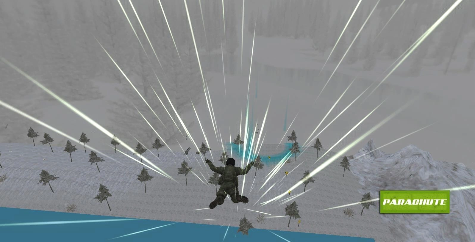 狙击手冬日吃鸡枪战图1