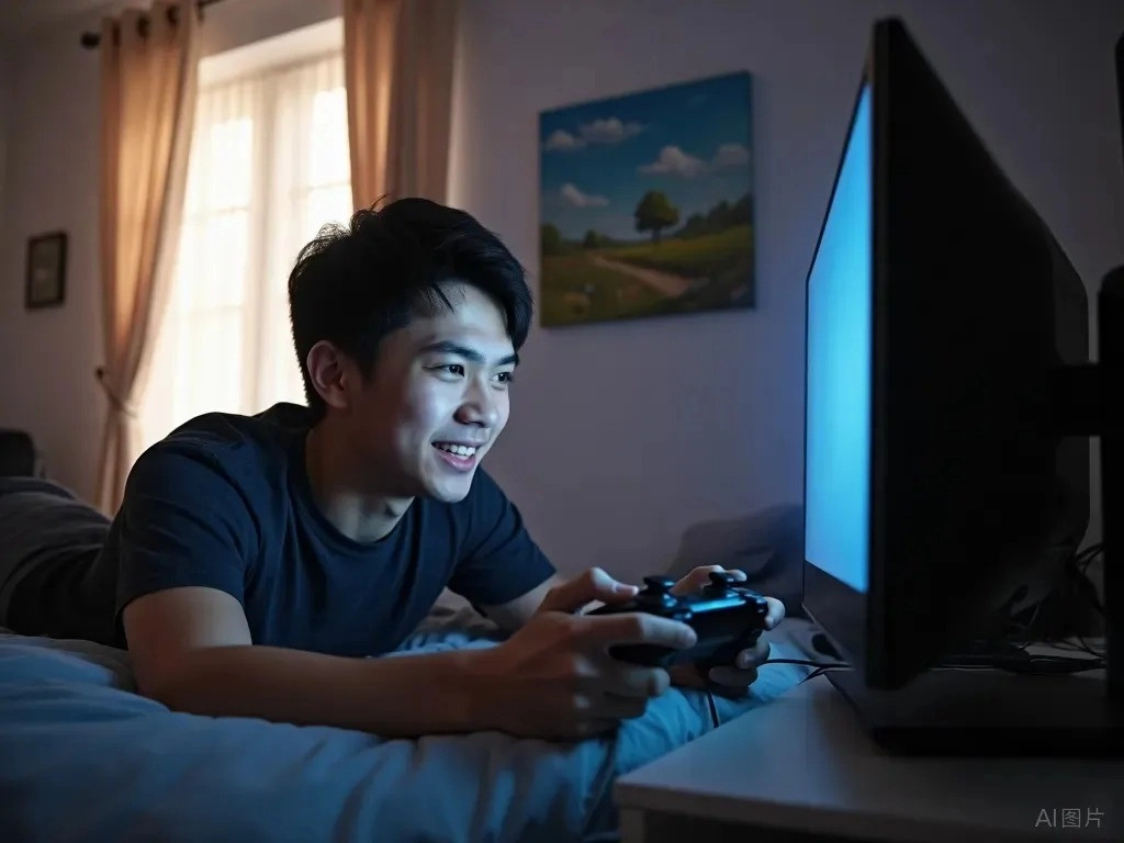 35岁男性因熬夜打游戏引发眼中风，右眼视力难以恢复如初！