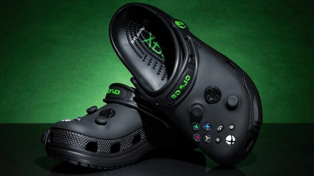 太有范儿了！Xbox36020周年携手crocs推出手柄造型洞洞鞋