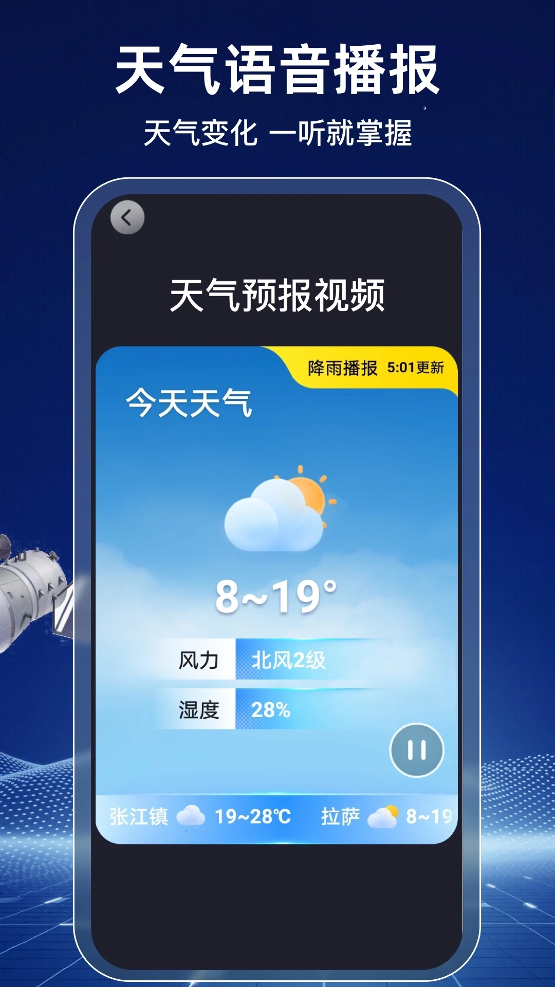 天气预报气象报图1