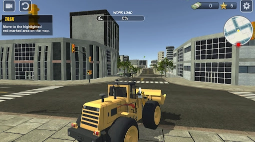 挖掘机城市建造直装版图1