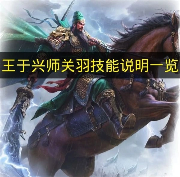 《王于兴师》关羽技能介绍汇总