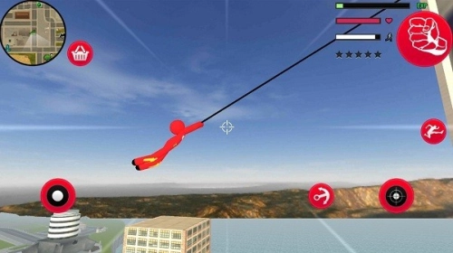 钢铁侠火柴人绳索英雄