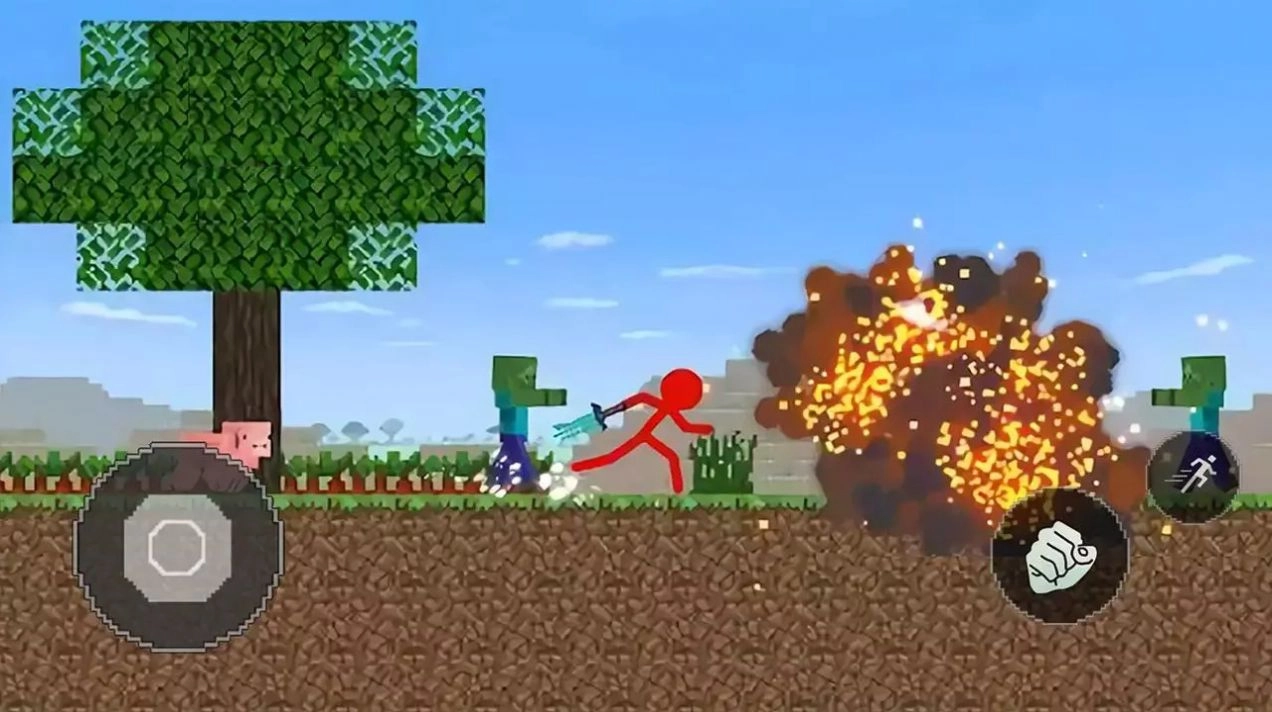 像素火柴人沙盒图3