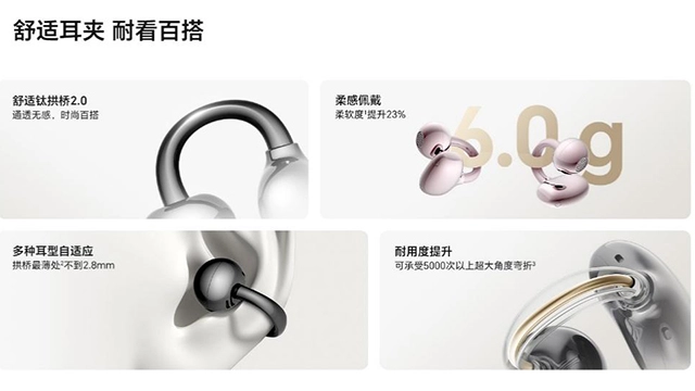 国补后仅需466.65元，荣耀耳夹耳机2Pro开启全渠道销售