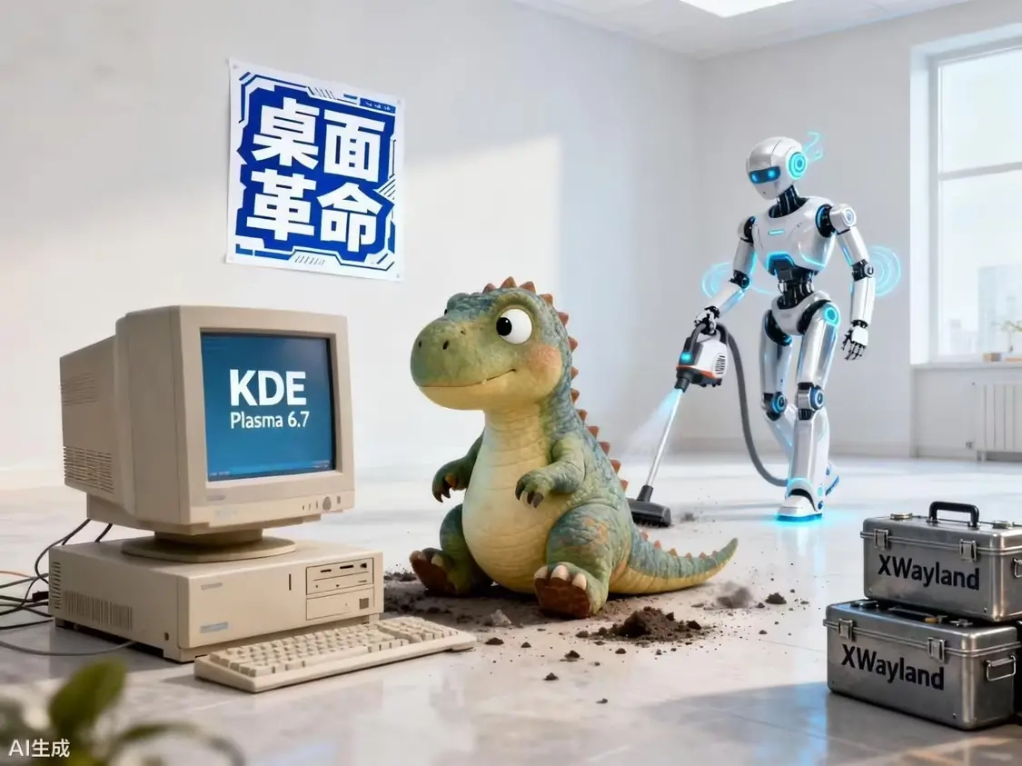 KDEPlasma6.8桌面环境将完全舍弃X11整体朝着Wayland转变