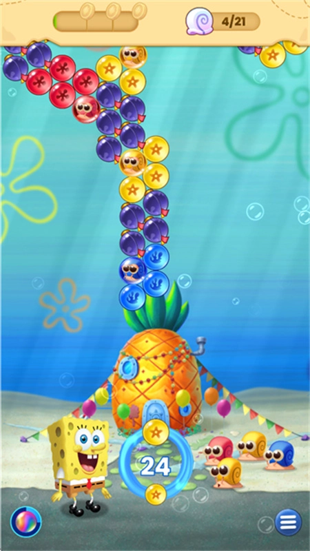 海绵宝宝泡泡爆破截图3