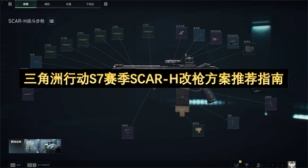 三角洲行动S7赛季SCAR-H枪械改装方案推荐指南