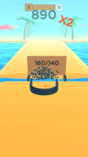 撿豆豆沙灘清理截圖1